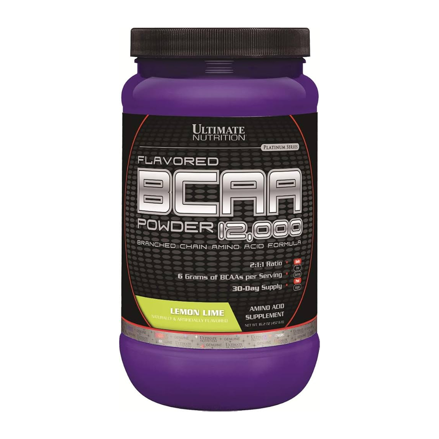 Flavored BCAA Powder 12,000 sabor a lima/limon